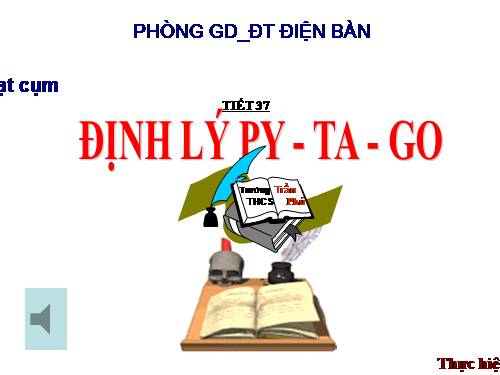 Chương II. §7. Định lí Py-ta-go