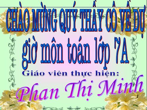 Chương II. §1. Tổng ba góc của một tam giác