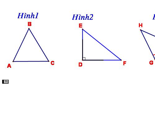 Chương II. §1. Tổng ba góc của một tam giác