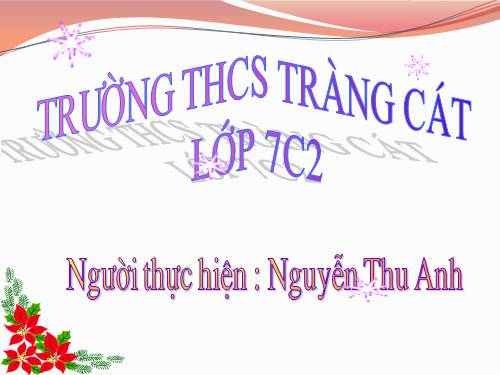 Chương I. §6. Từ vuông góc đến song song