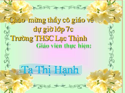 Chương II. §1. Tổng ba góc của một tam giác