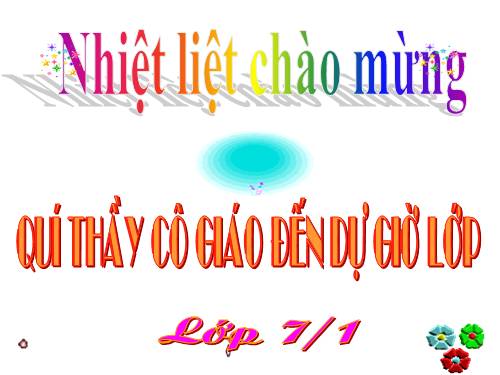 Chương II. §1. Tổng ba góc của một tam giác