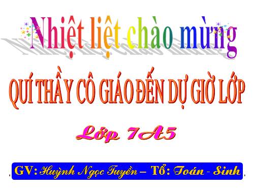 Chương II. §1. Tổng ba góc của một tam giác