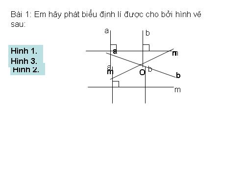 Chương I. §7. Định lí