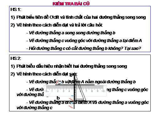 Từ vuông góc đến song song