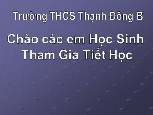 Chương I. §4. Hai đường thẳng song song