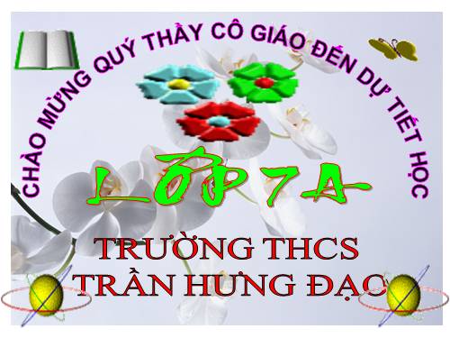 Chương III. §3. Quan hệ giữa ba cạnh của một tam giác. Bất đẳng thức tam giác