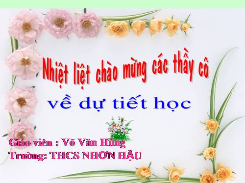 Chương III. §9. Tính chất ba đường cao của tam giác