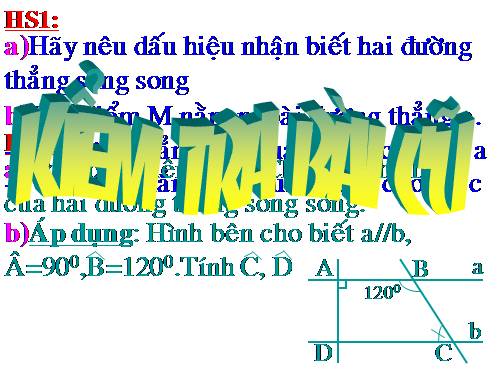 Chương I. §6. Từ vuông góc đến song song