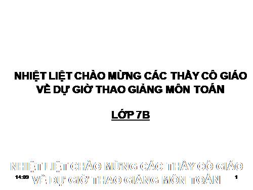 Chương I. §6. Từ vuông góc đến song song