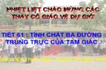 Chương III. §8. Tính chất ba đường trung trực của tam giác