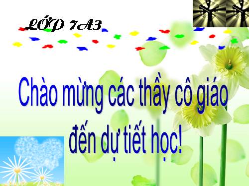 Chương I. §6. Từ vuông góc đến song song