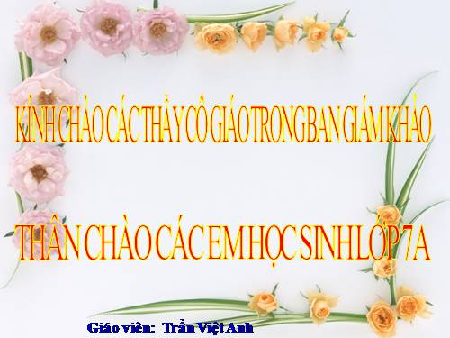 Chương III. §3. Quan hệ giữa ba cạnh của một tam giác. Bất đẳng thức tam giác