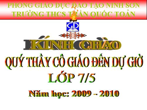 Chương III. §1. Quan hệ giữa góc và cạnh đối diện trong một tam giác