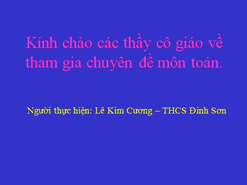 Ôn tập Chương I. Đường thẳng vuông góc. Đường thẳng song song