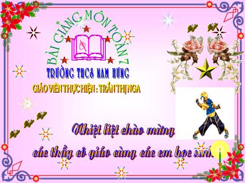 Chương III. §1. Quan hệ giữa góc và cạnh đối diện trong một tam giác