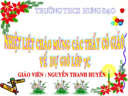 Chương II. §1. Tổng ba góc của một tam giác