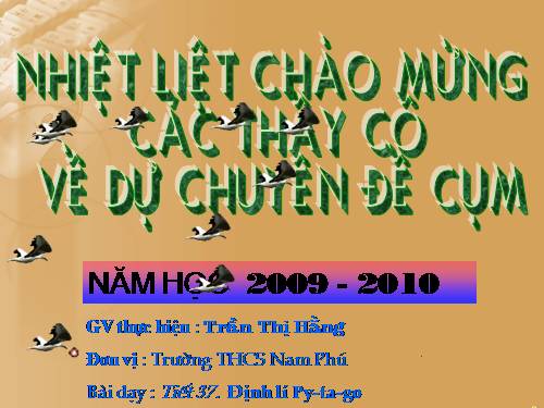 Chương II. §7. Định lí Py-ta-go