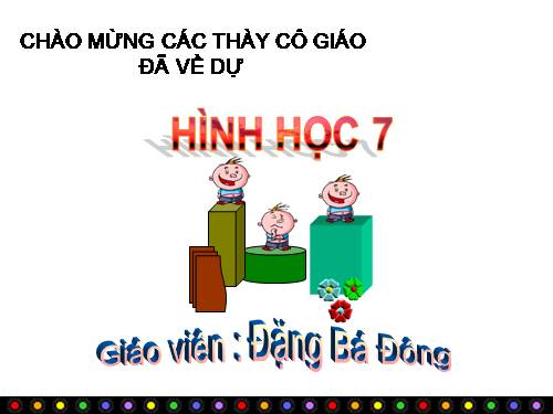 Chương I. §7. Định lí