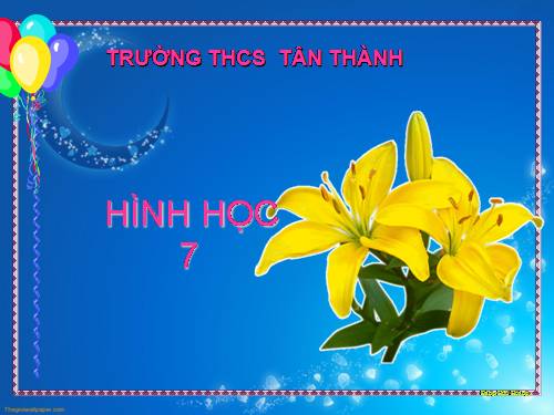 Chương II. §6. Tam giác cân