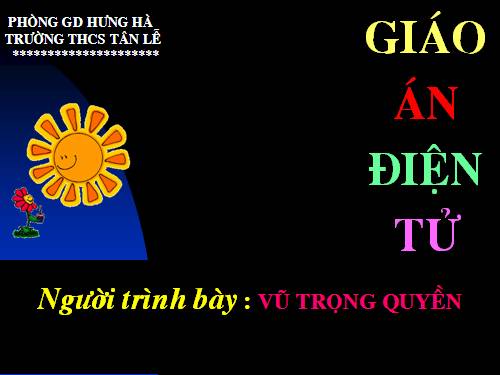 Chương II. §8. Các trường hợp bằng nhau của tam giác vuông