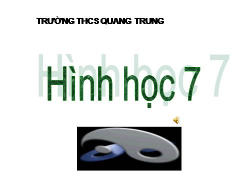 Chương II. §5. Trường hợp bằng nhau thứ ba của tam giác: góc-cạnh-góc (g.c.g)