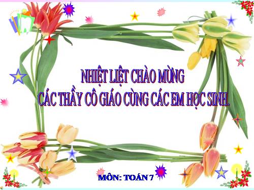 Chương II. §1. Tổng ba góc của một tam giác