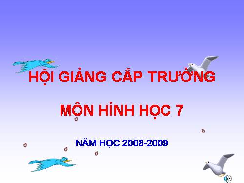 Chương II. §1. Tổng ba góc của một tam giác