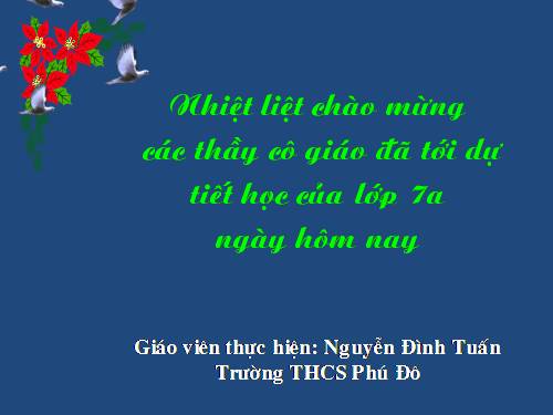 Ôn tập Chương I. Đường thẳng vuông góc. Đường thẳng song song