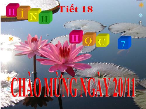 Chương II. §1. Tổng ba góc của một tam giác