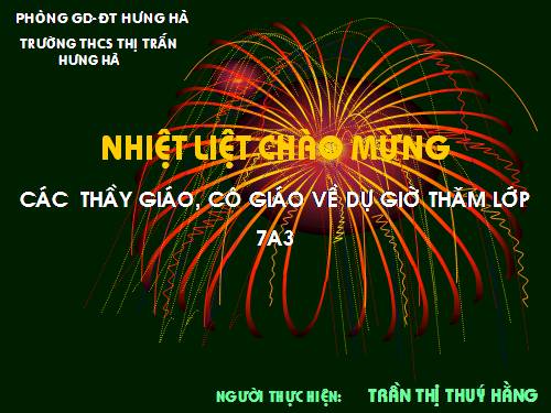 Ôn tập Chương I. Đường thẳng vuông góc. Đường thẳng song song