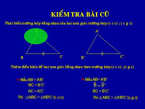 Chương II. §5. Trường hợp bằng nhau thứ ba của tam giác: góc-cạnh-góc (g.c.g)