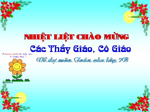 Chương III. §2. Quan hệ giữa đường vuông góc và đường xiên, đường xiên và hình chiếu