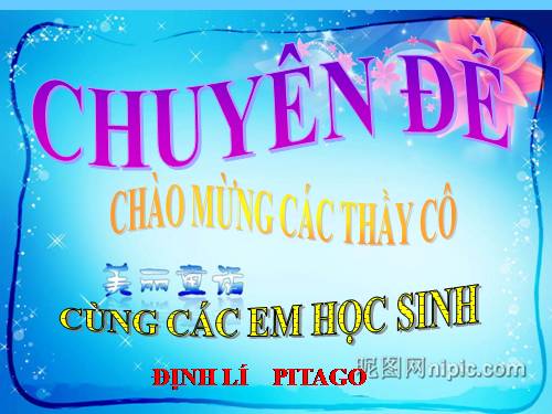 Chương II. §7. Định lí Py-ta-go