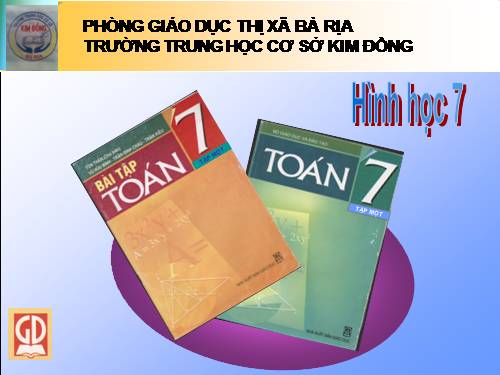 Chương II. §1. Tổng ba góc của một tam giác