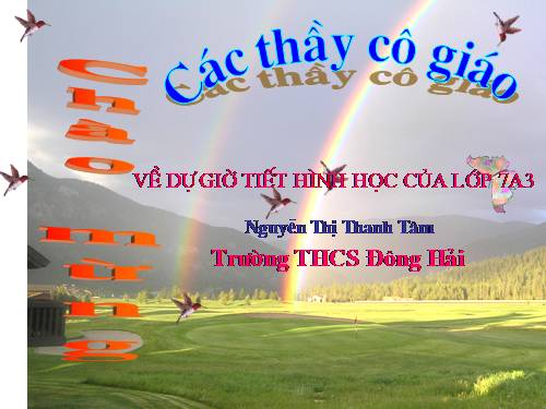 Chương II. §3. Trường hợp bằng nhau thứ nhất của tam giác: cạnh-cạnh-cạnh (c.c.c)