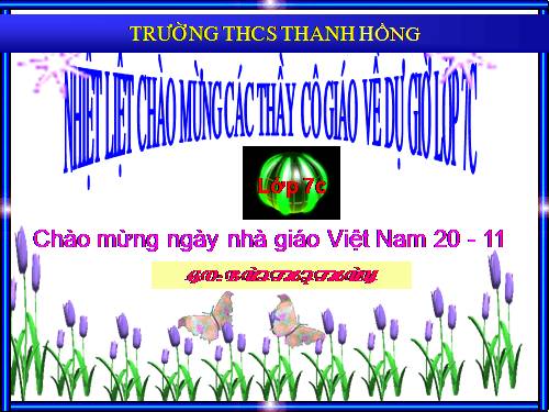 Chương II. §1. Tổng ba góc của một tam giác