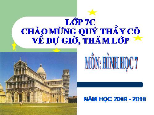 Chương II. §1. Tổng ba góc của một tam giác