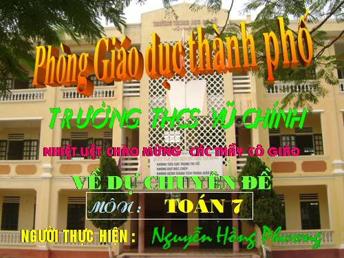 Chương II. §1. Tổng ba góc của một tam giác