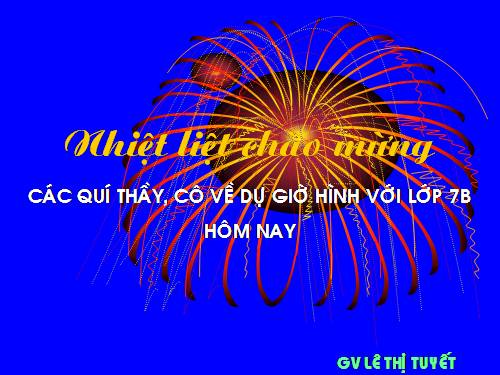 Ôn tập Chương I. Đường thẳng vuông góc. Đường thẳng song song