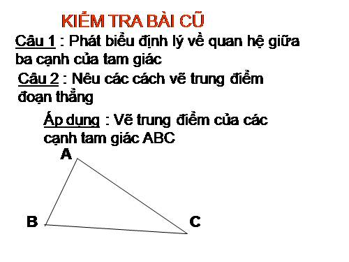 Chương III. §4. Tính chất ba đường trung tuyến của tam giác