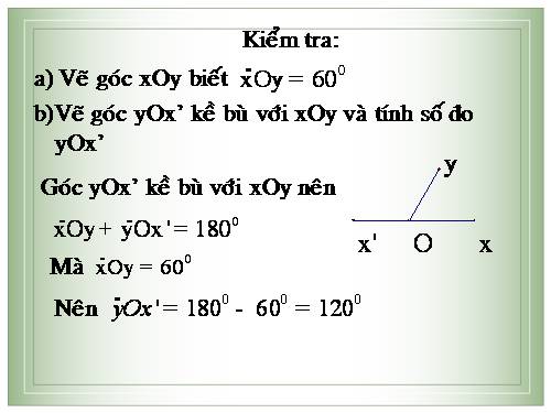 Chương I. §1. Hai góc đối đỉnh