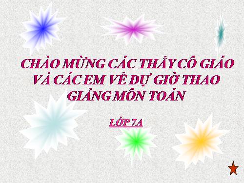 Chương I. §6. Từ vuông góc đến song song