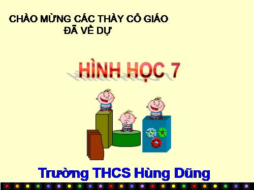 Chương I. §7. Định lí