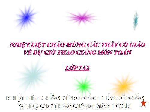 Chương I. §6. Từ vuông góc đến song song