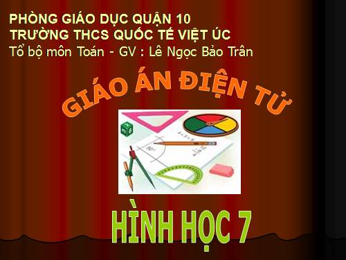 Chương II. §2. Hai tam giác bằng nhau