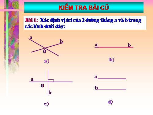 Chương I. §4. Hai đường thẳng song song