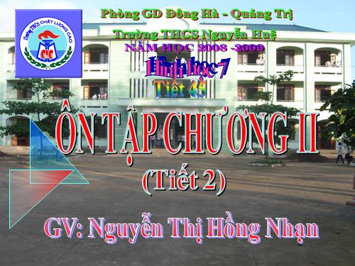 Ôn tập Chương II. Tam giác