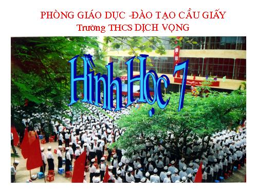 Chương II. §1. Tổng ba góc của một tam giác