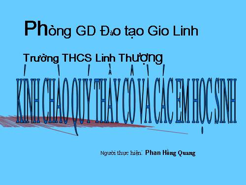 Chương III. §2. Quan hệ giữa đường vuông góc và đường xiên, đường xiên và hình chiếu